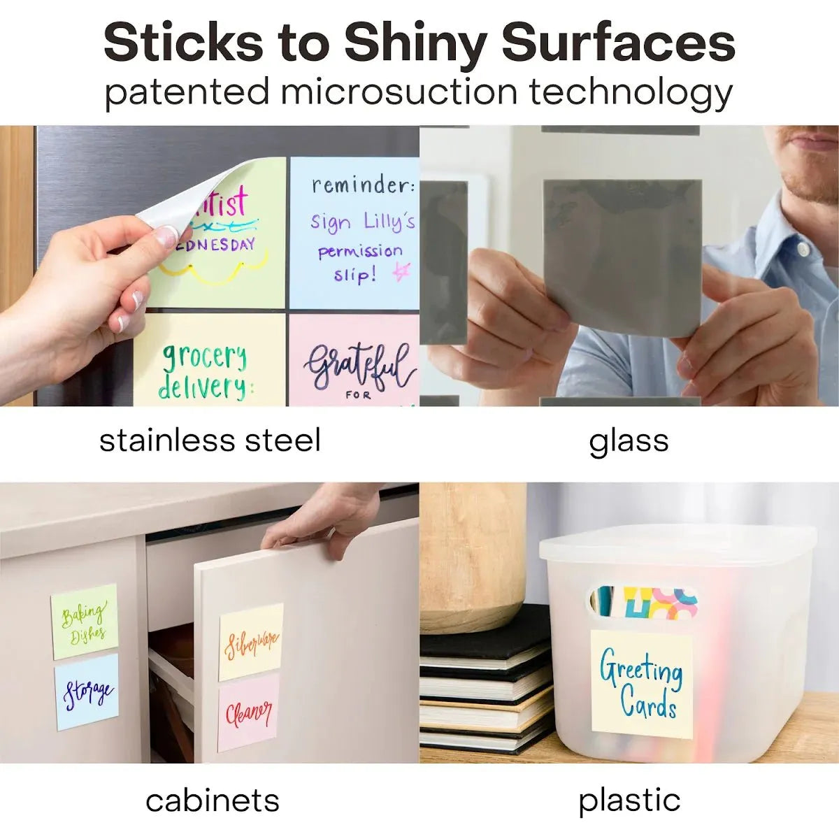Reusable Sticky Notes | Variety Pack - Miles and Bishop