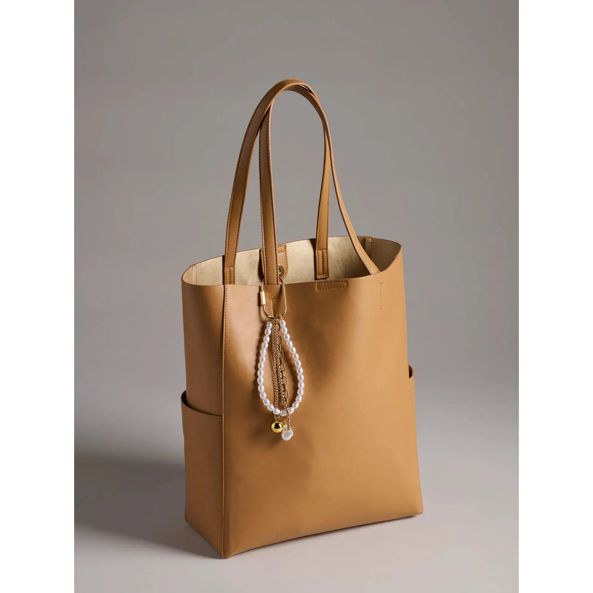 Prl Key Chain Pearl Chain Bag Charm/Key Ring