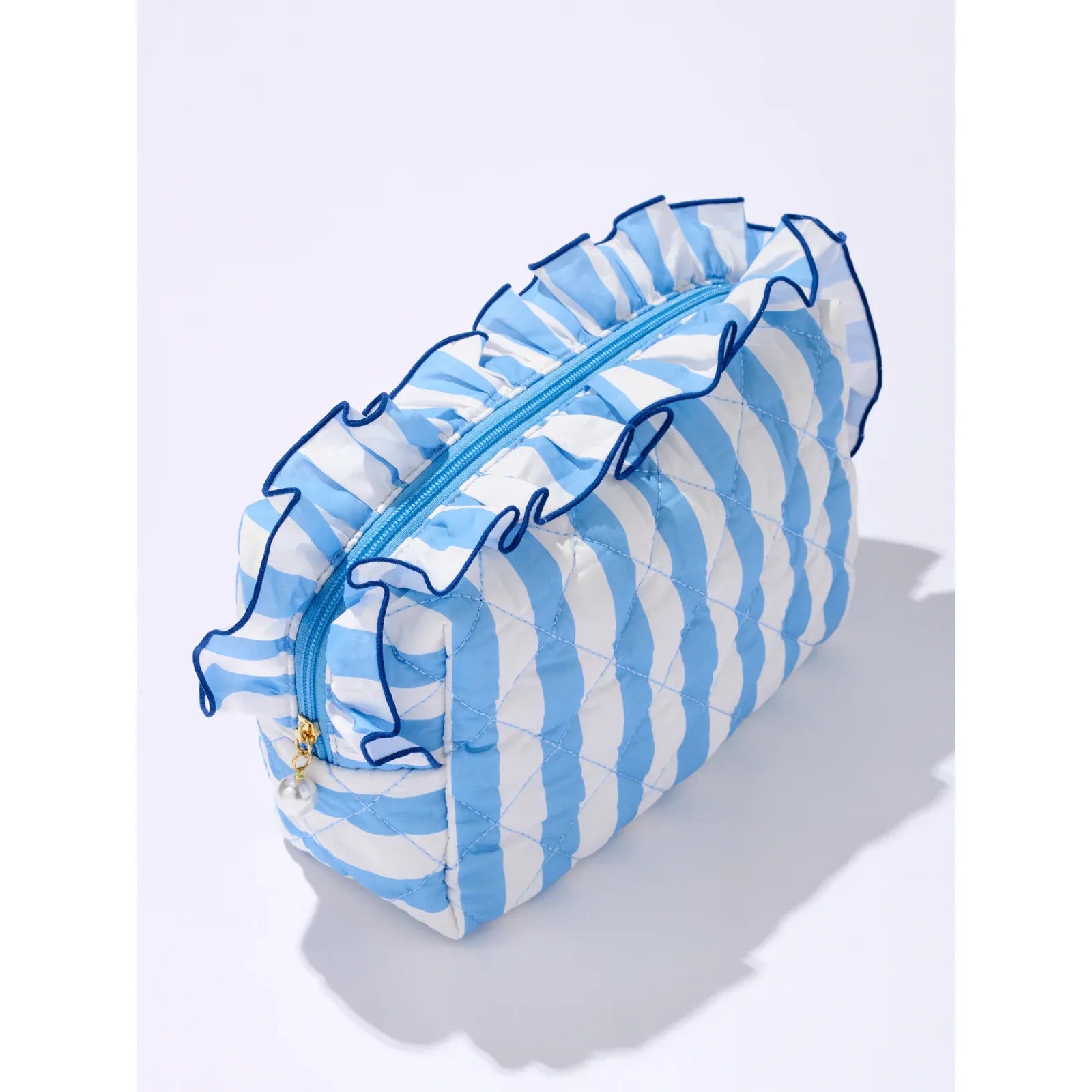 Fancy Large Pearl Zip Pouch