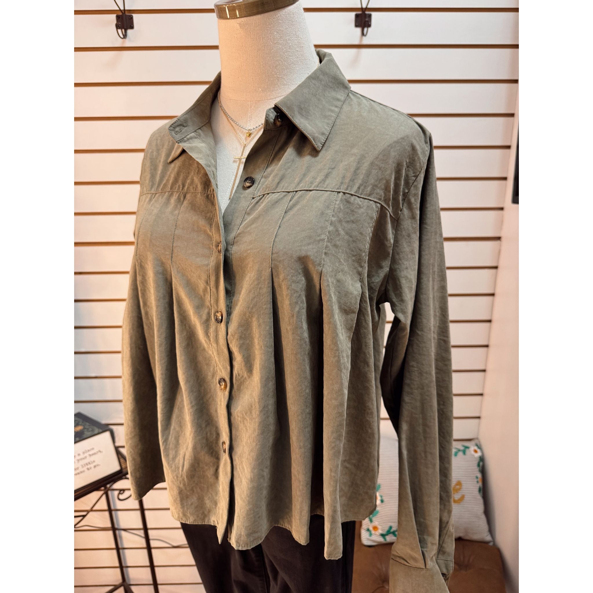 Corrigan Button Up Top