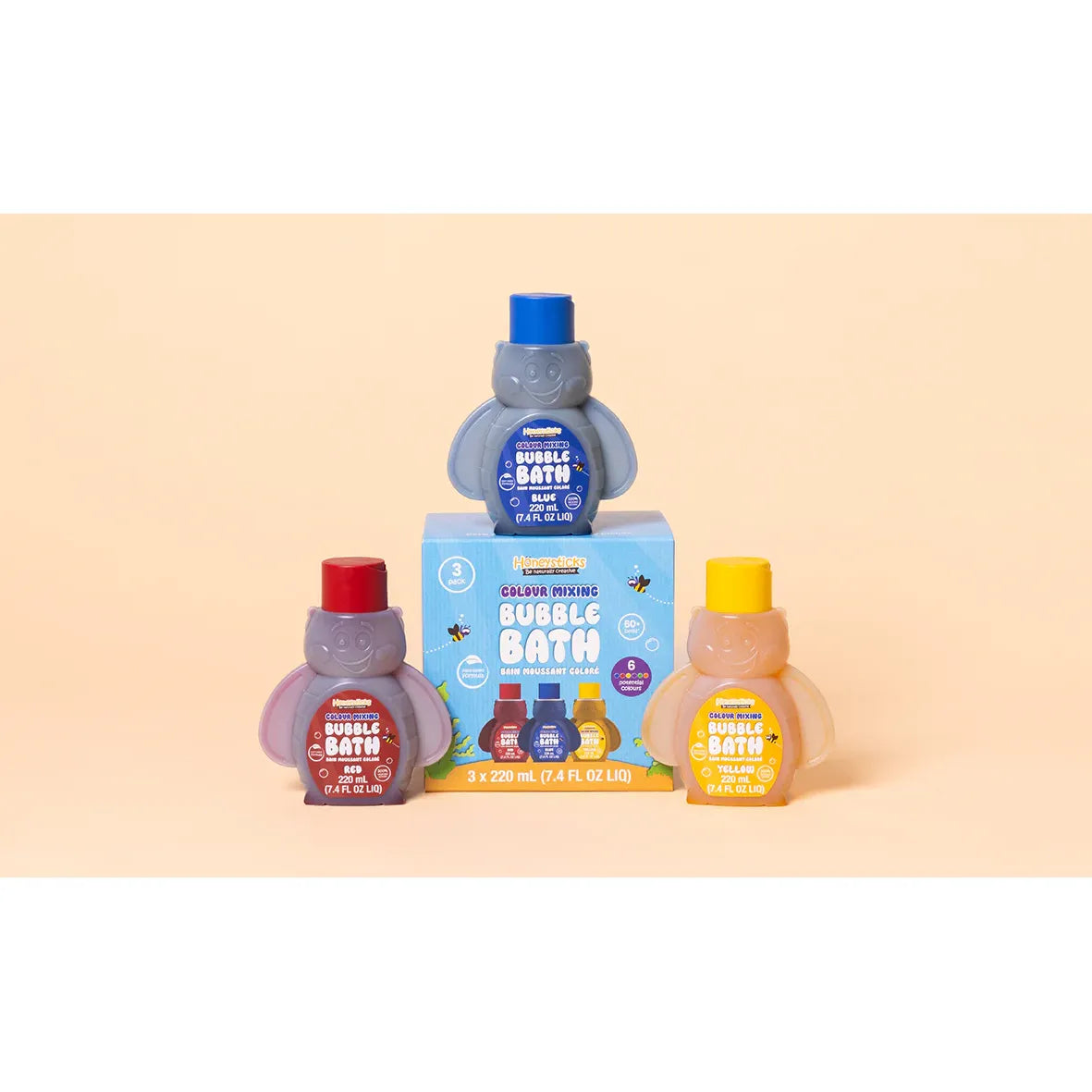 Honeysticks Color Mixing Bubble Bath
