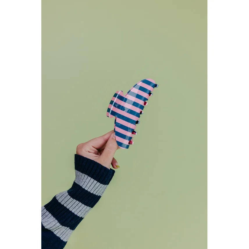 Polka Dot & Striped Oversized Claws