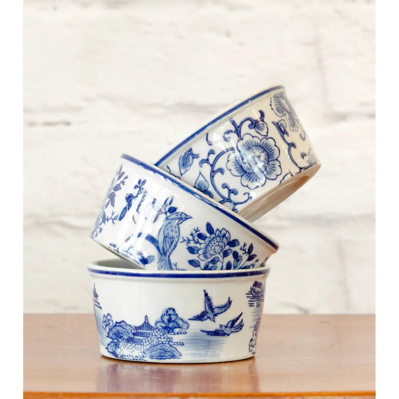 Chinoiserie Porcelain Deli Container