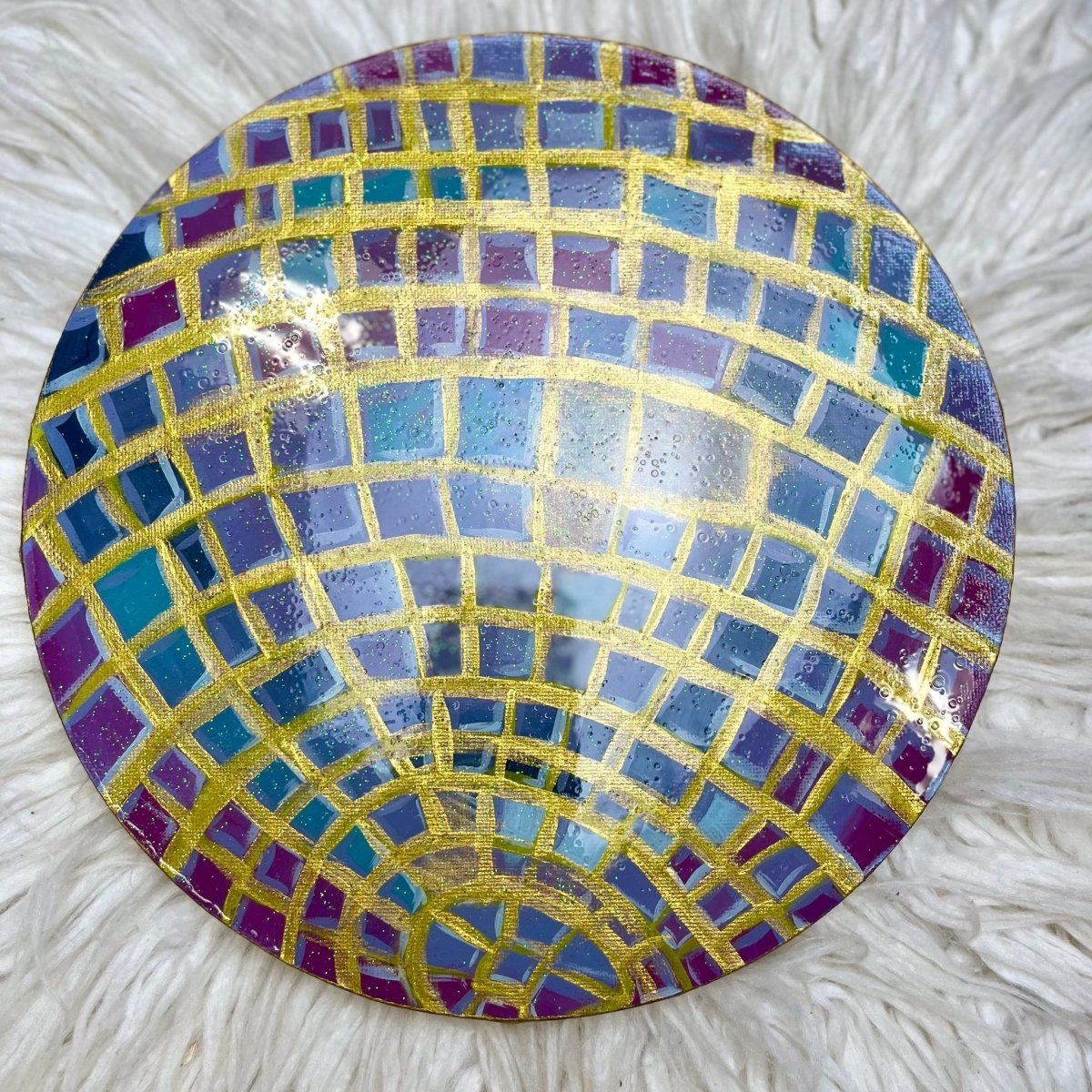10" Disco Ball Art by Abi - Miles and Bishop