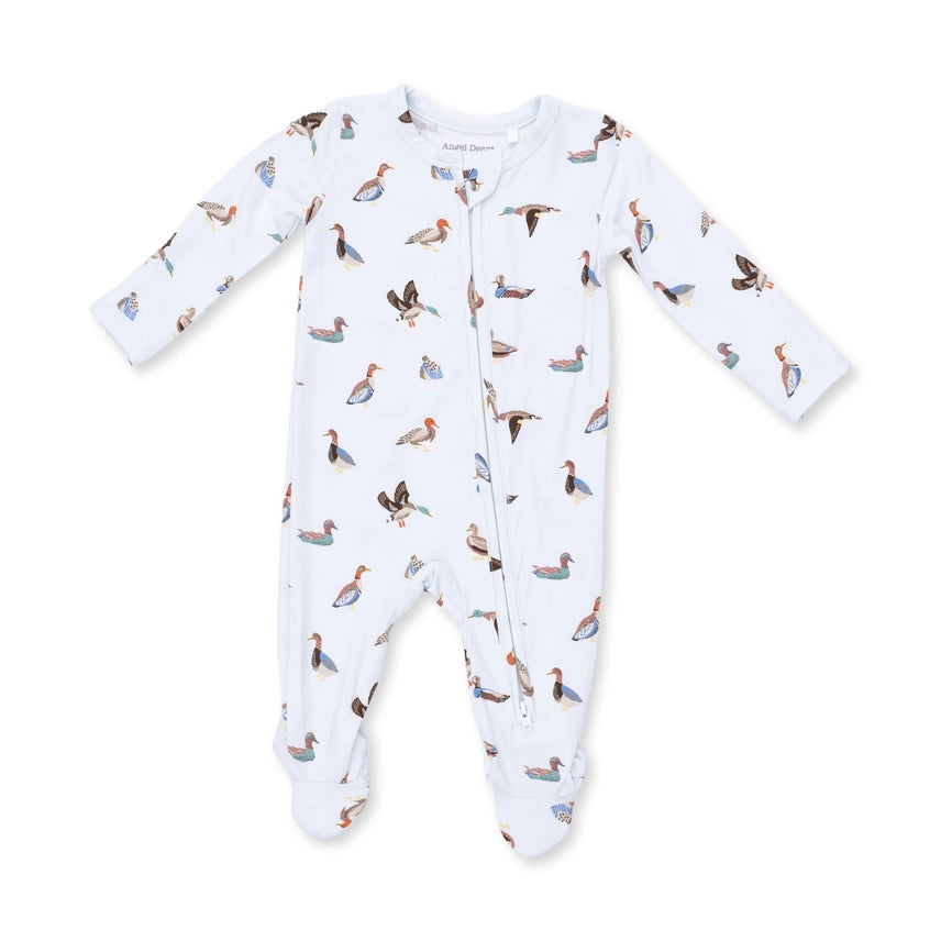 American Ducks - 2 Way Zipper Footie