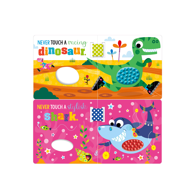 Never Touch Stroller Book 2 Set