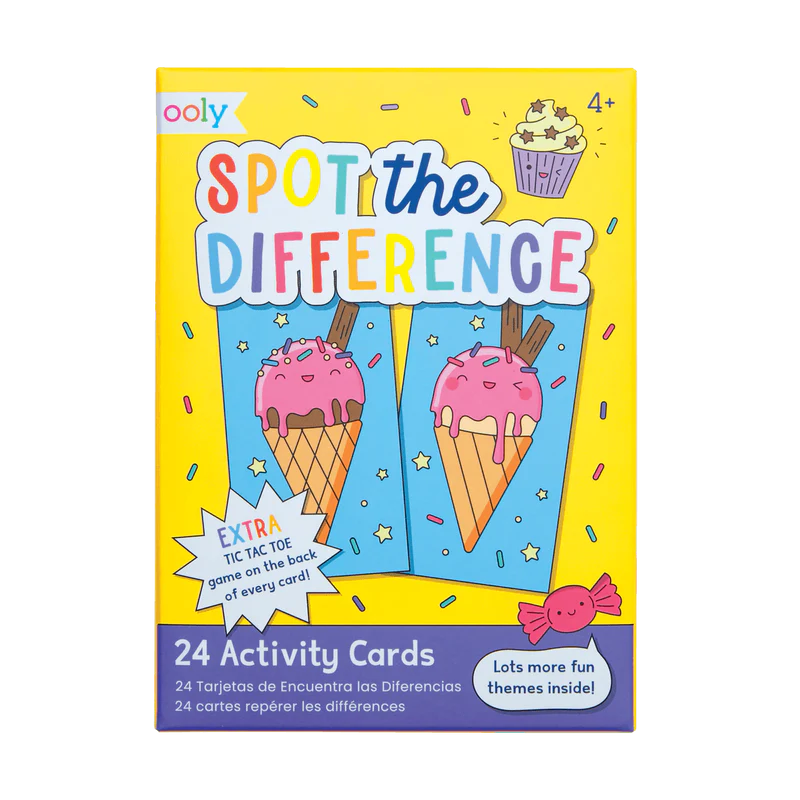 Spot the Difference Activity Cards