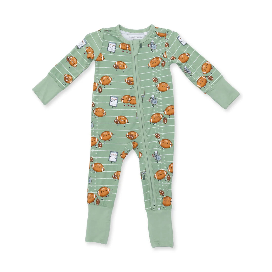 Footballs Playing Football Convertible Romper
