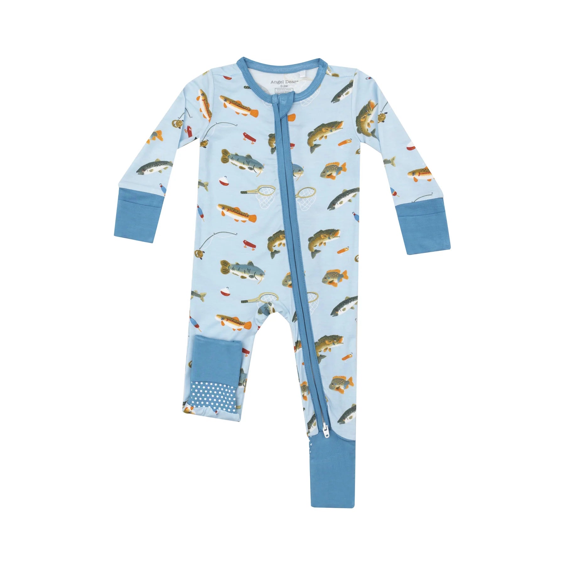 Fishing 2 Way Zipper Romper