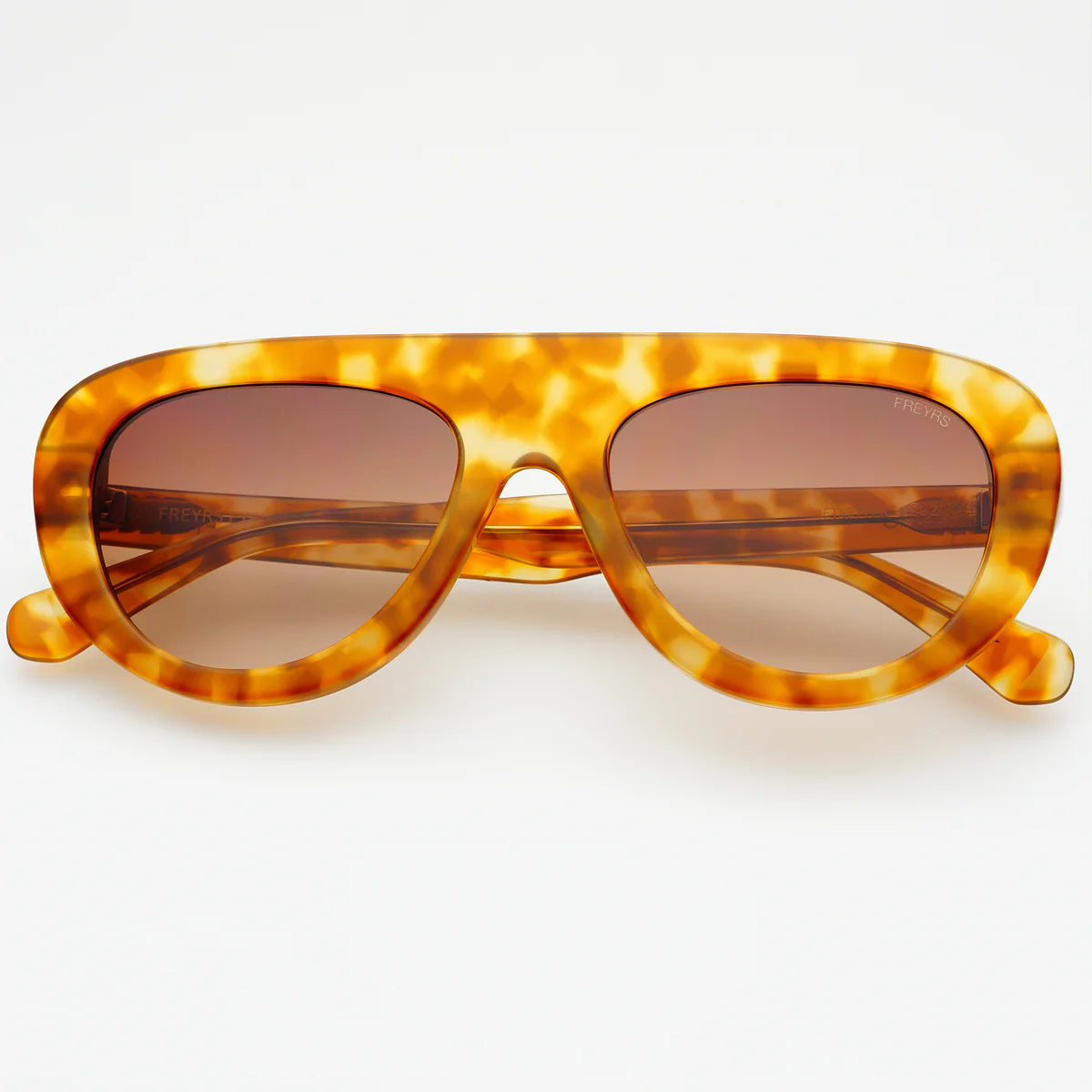 Freyrs Jetsetter Honey Tortoise Sunglasses