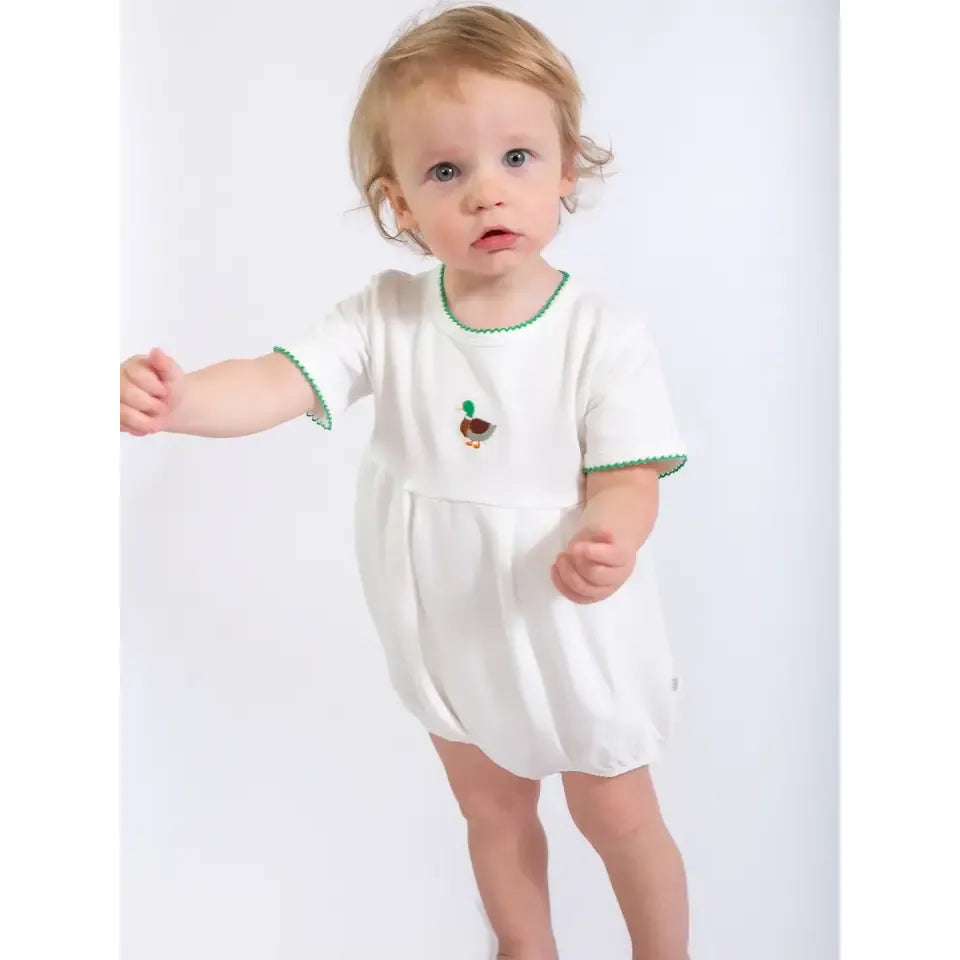 Mallard Duck Embroidered Bubble