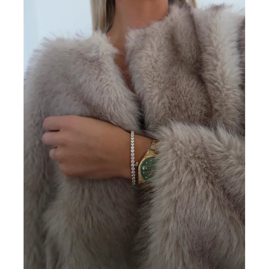 Thick Tennis Bracelet