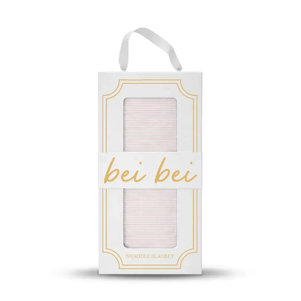 Bei Bei | Stripe Swaddle Blanket