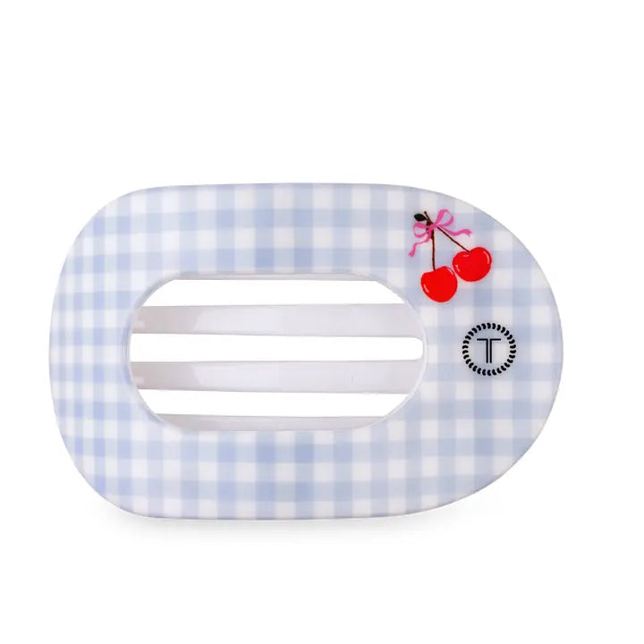 TELETIES Farmers Market Collection Flat Round Hair Clips