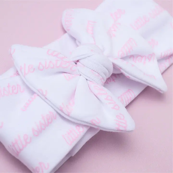 Little Sister Print Headband