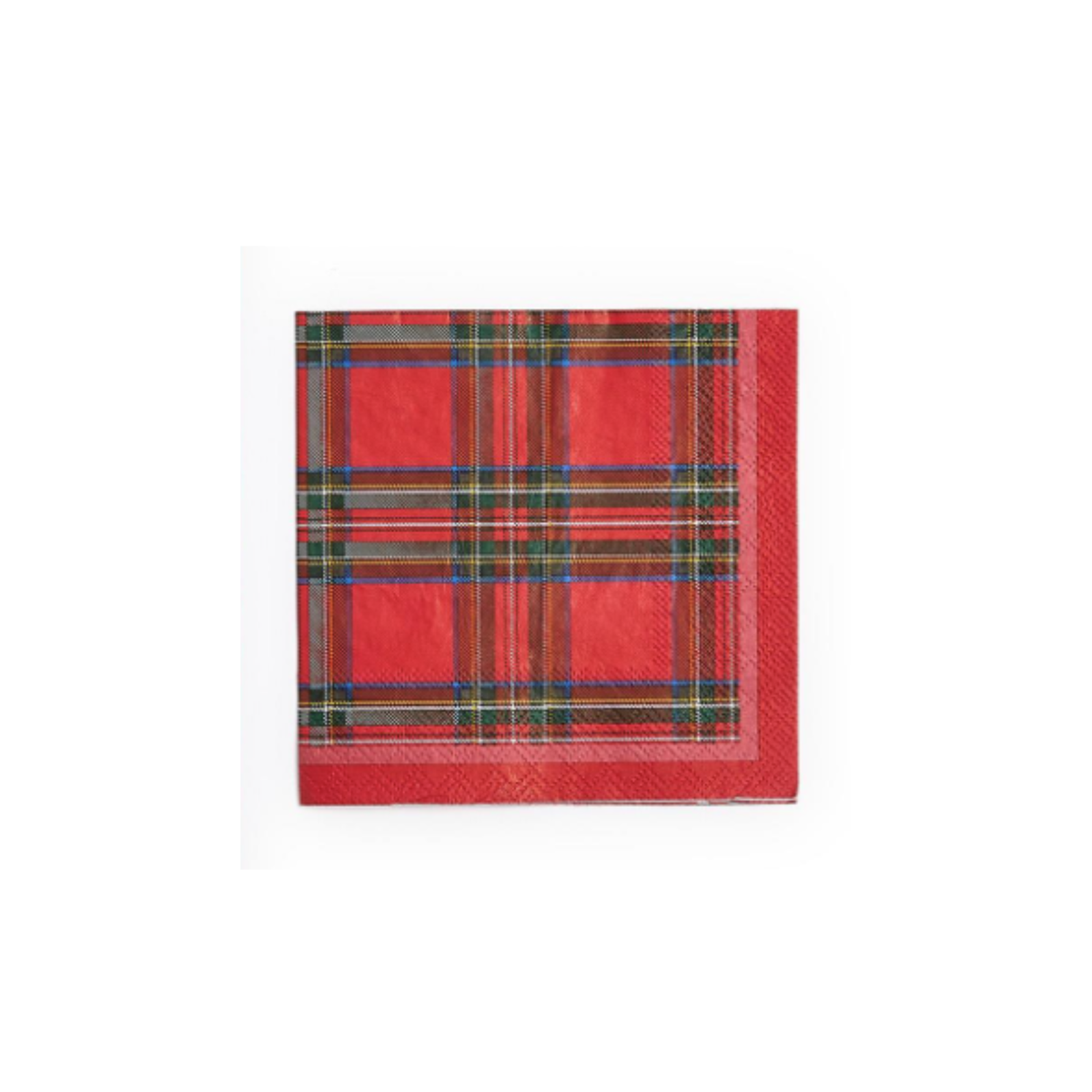 Tartan Traditions 24 Pc 3-Ply Paper Napkin