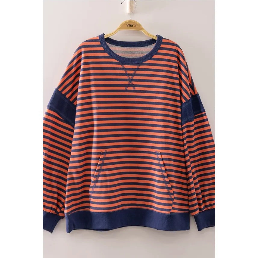 Colorblock Stripe Top
