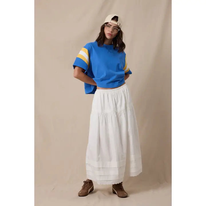Color-Block Sleeve Top