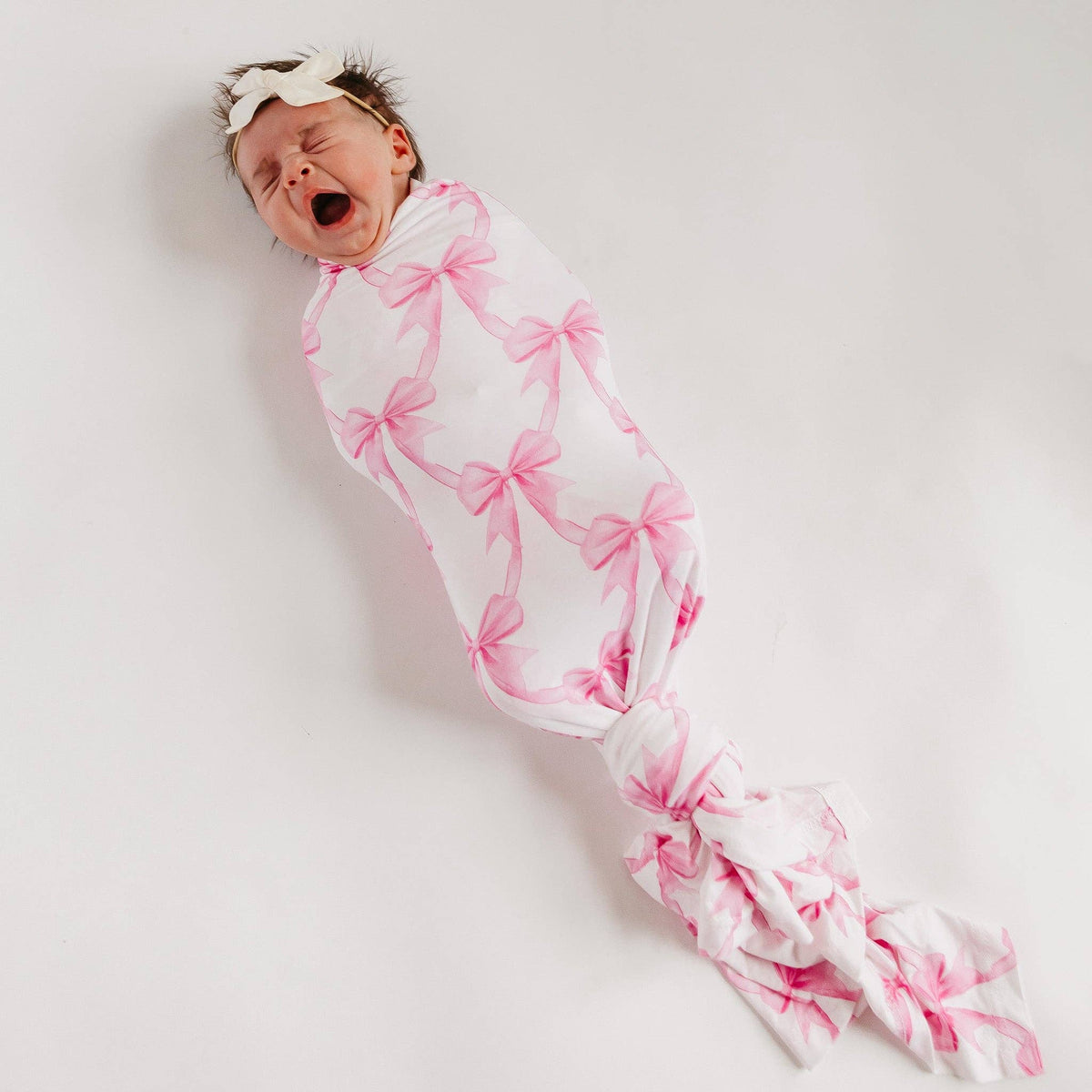 Bow My Gosh Bamboo Swaddle