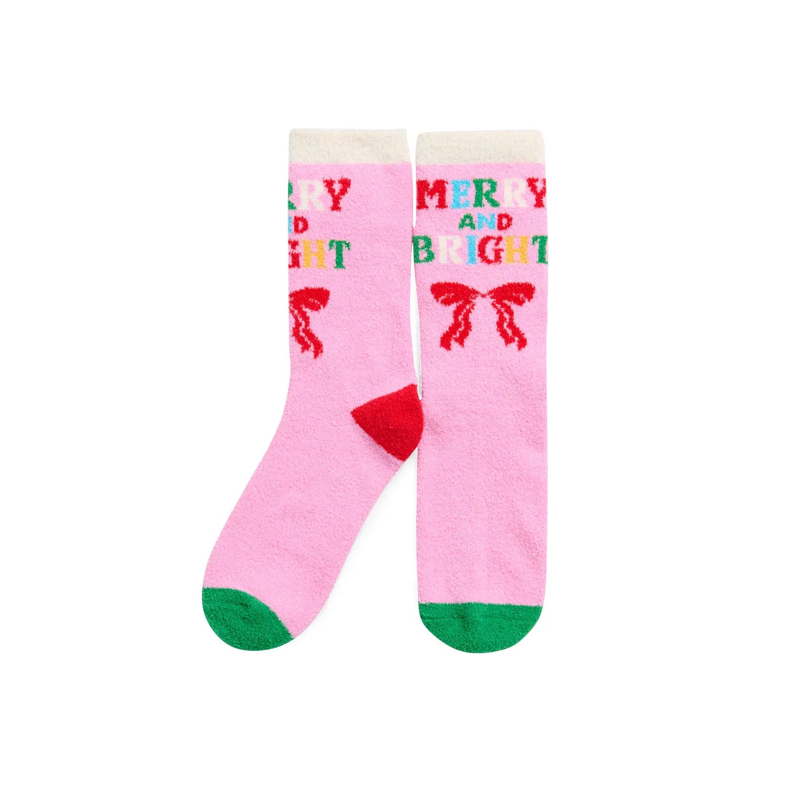 "Merry & Bright" Socks