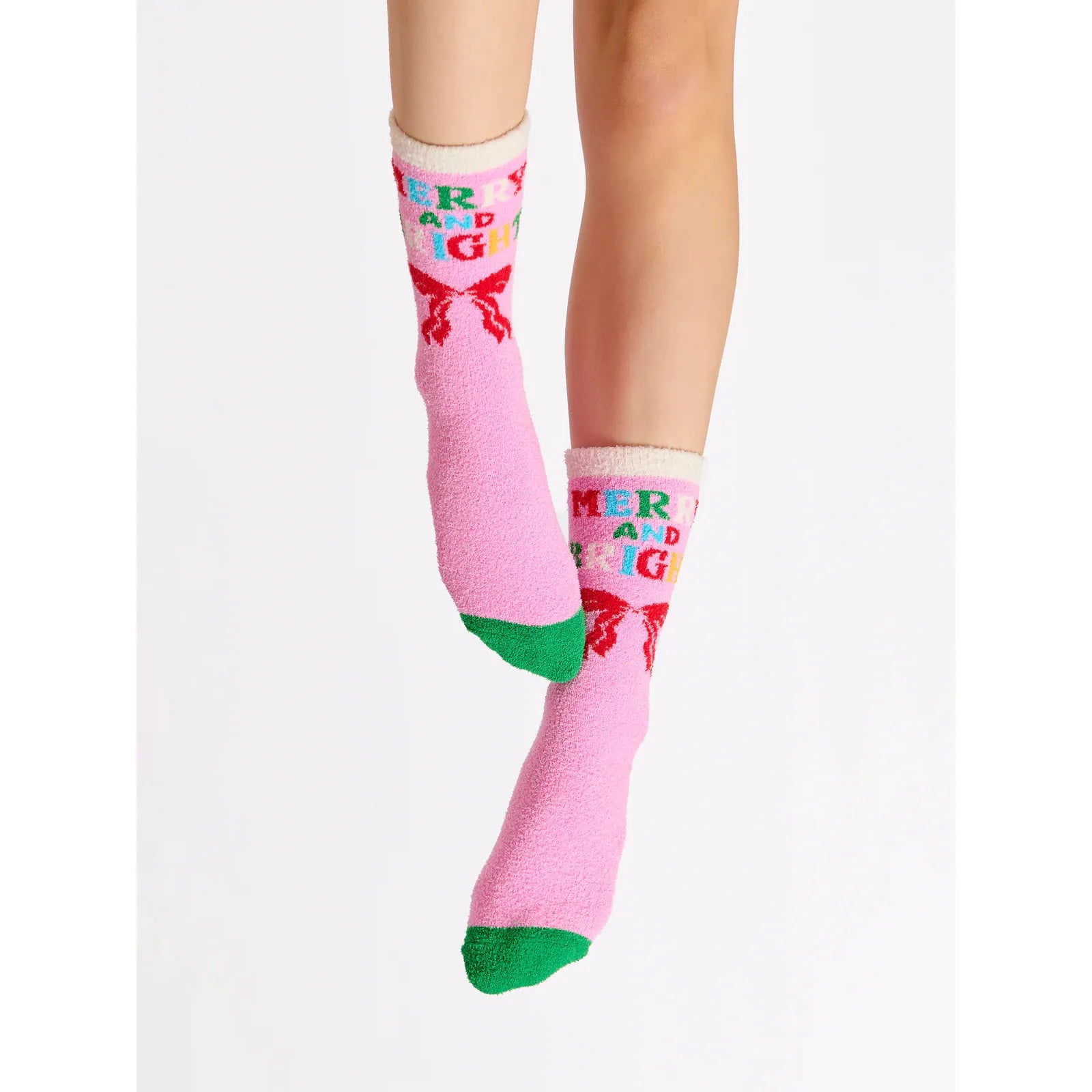 "Merry & Bright" Socks