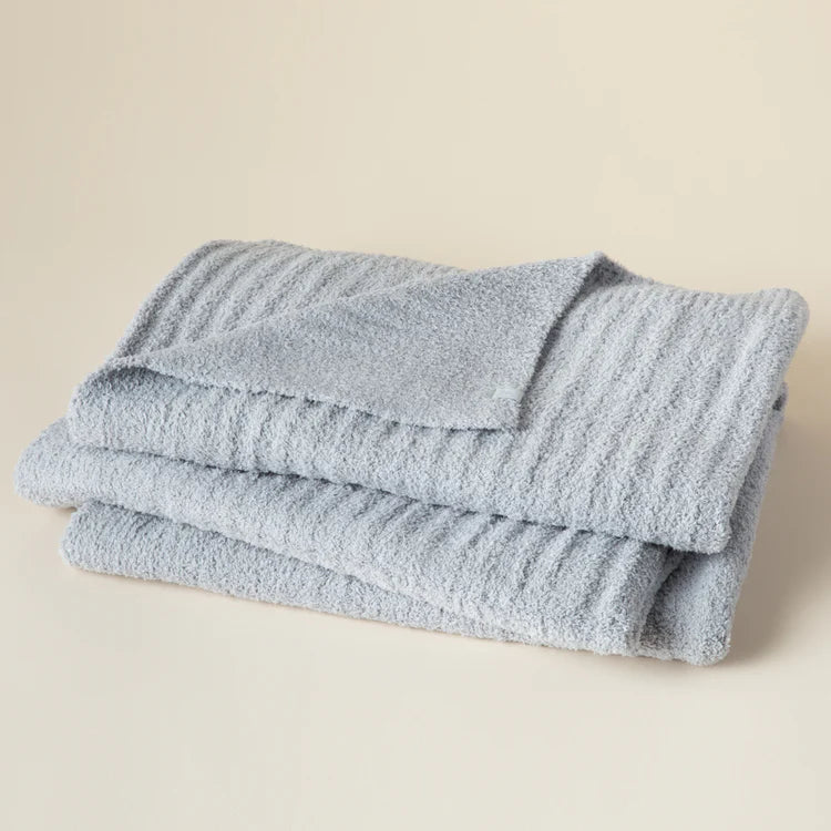Softies 50" x 70" Solid Rib Marshmallow Blanket