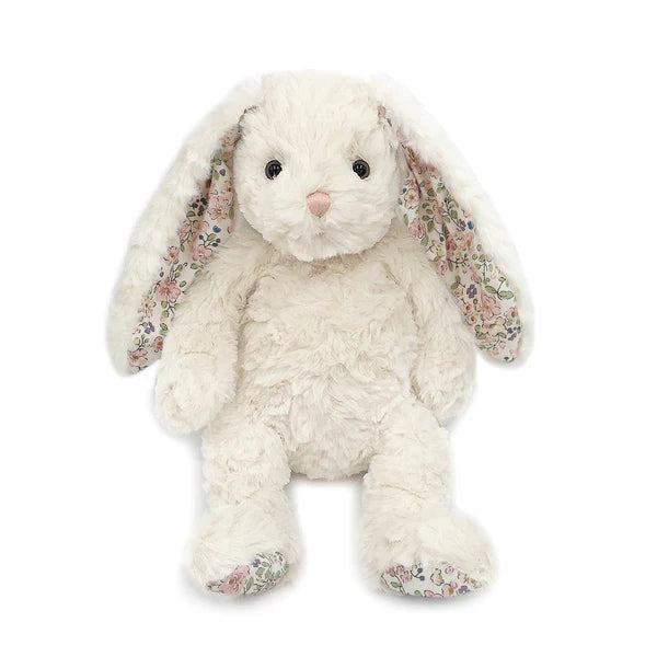 Mon Ami | Faith Cream Floral Bunny Plush