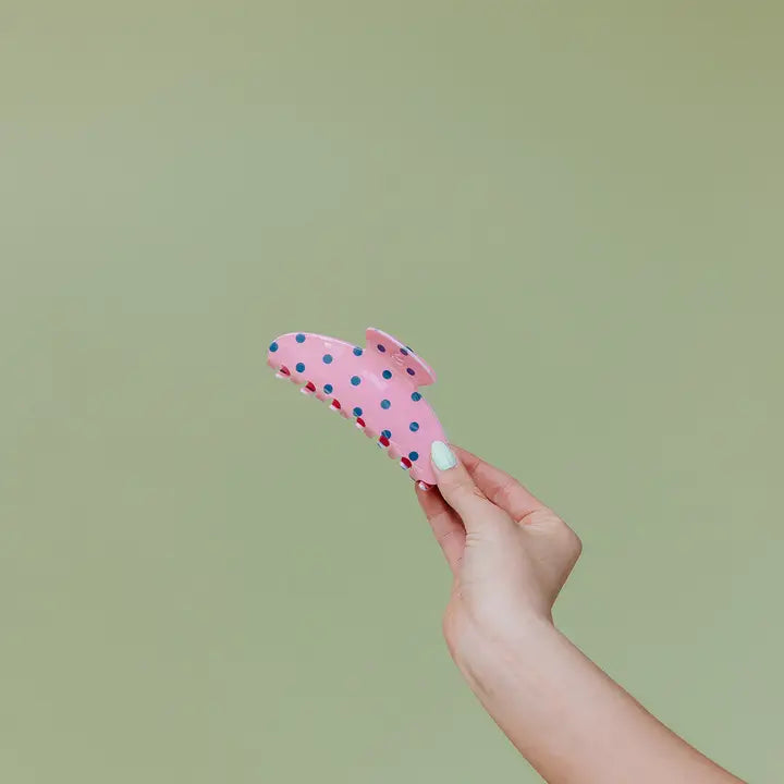 Polka Dot & Striped Oversized Claws