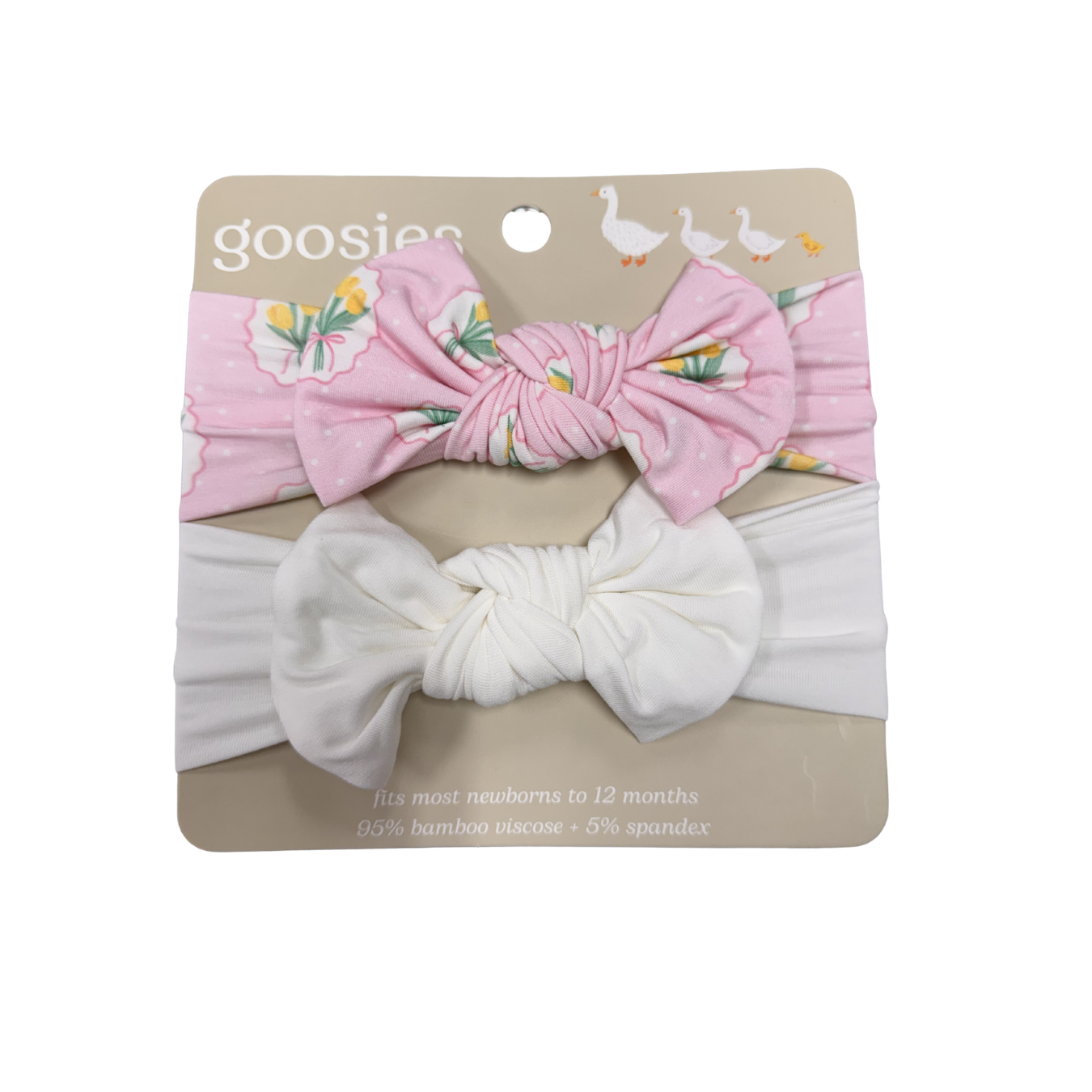 Fancy Tulips Headband Bow Set