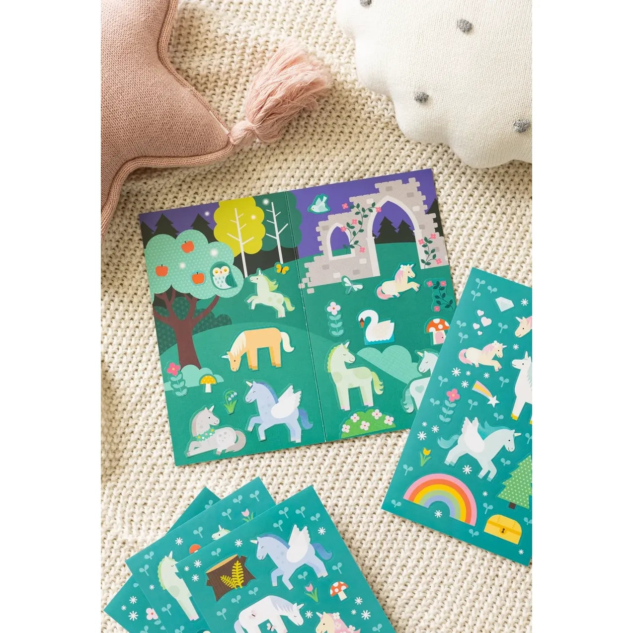 Mini Sticker Set - Unicorn Forest