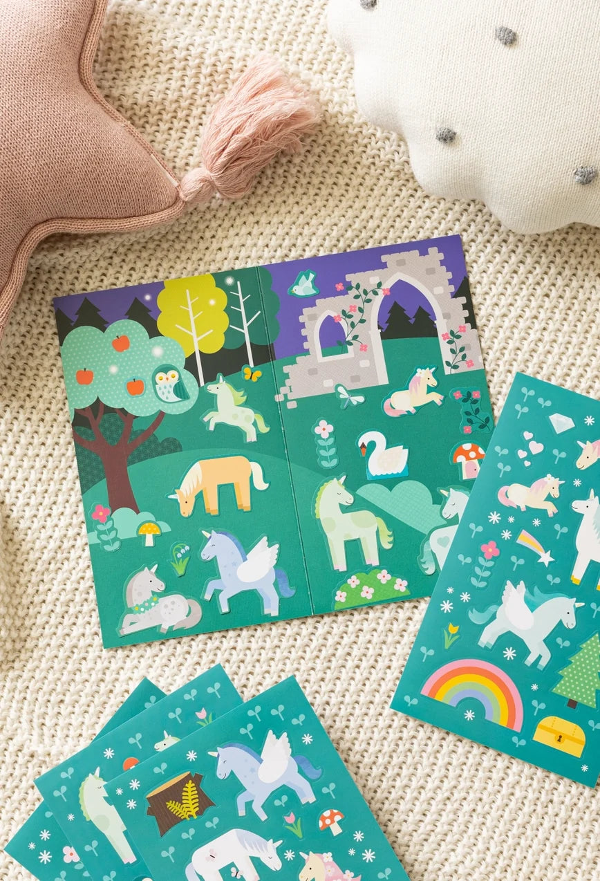Mini Sticker Set - Unicorn Forest