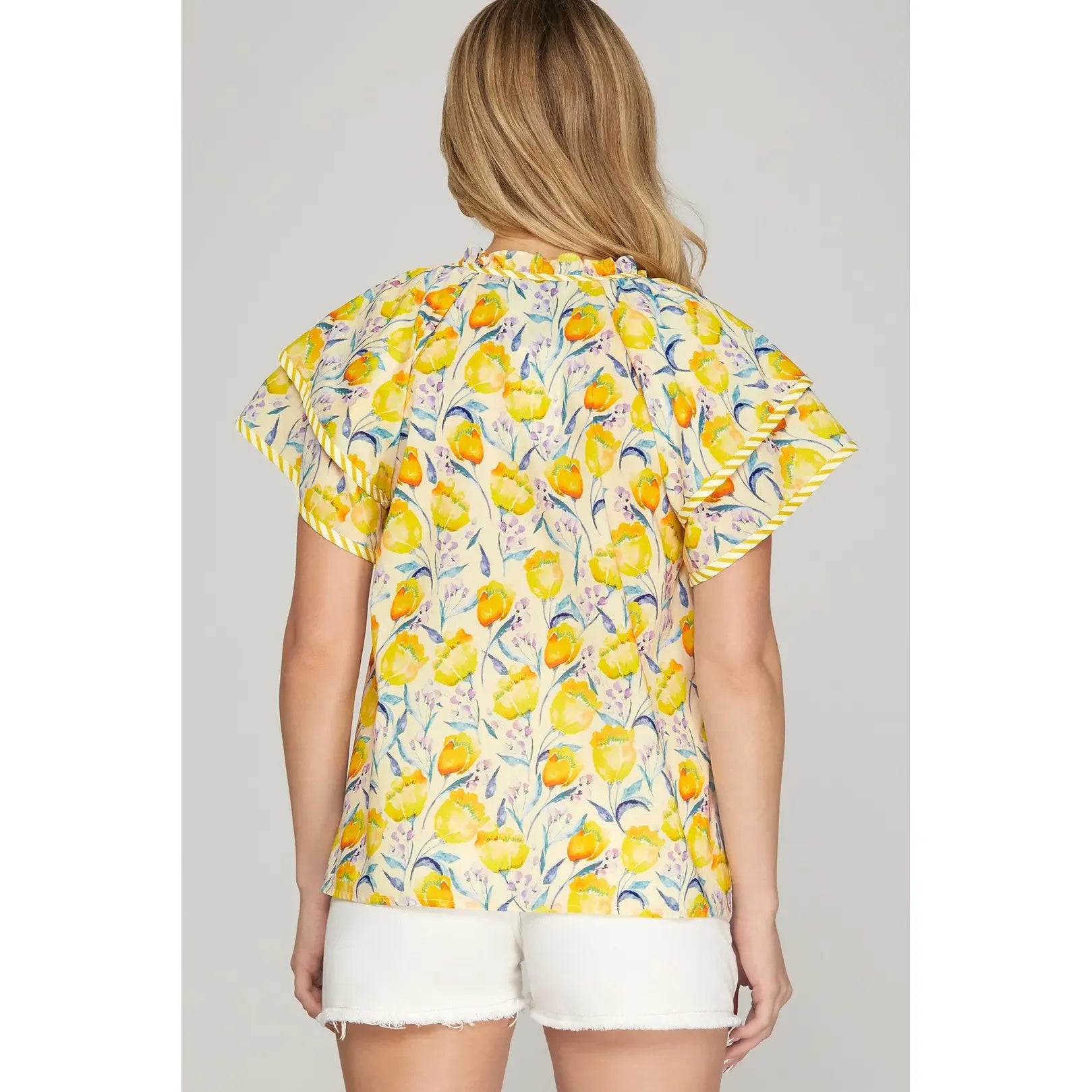 Sunrise Tulip Top