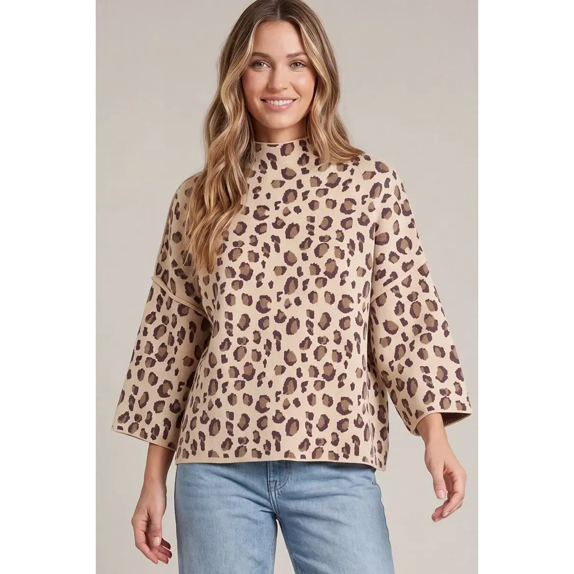Ava Cheetah Sweater