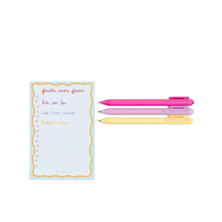 Faith Over Fear Pen Set