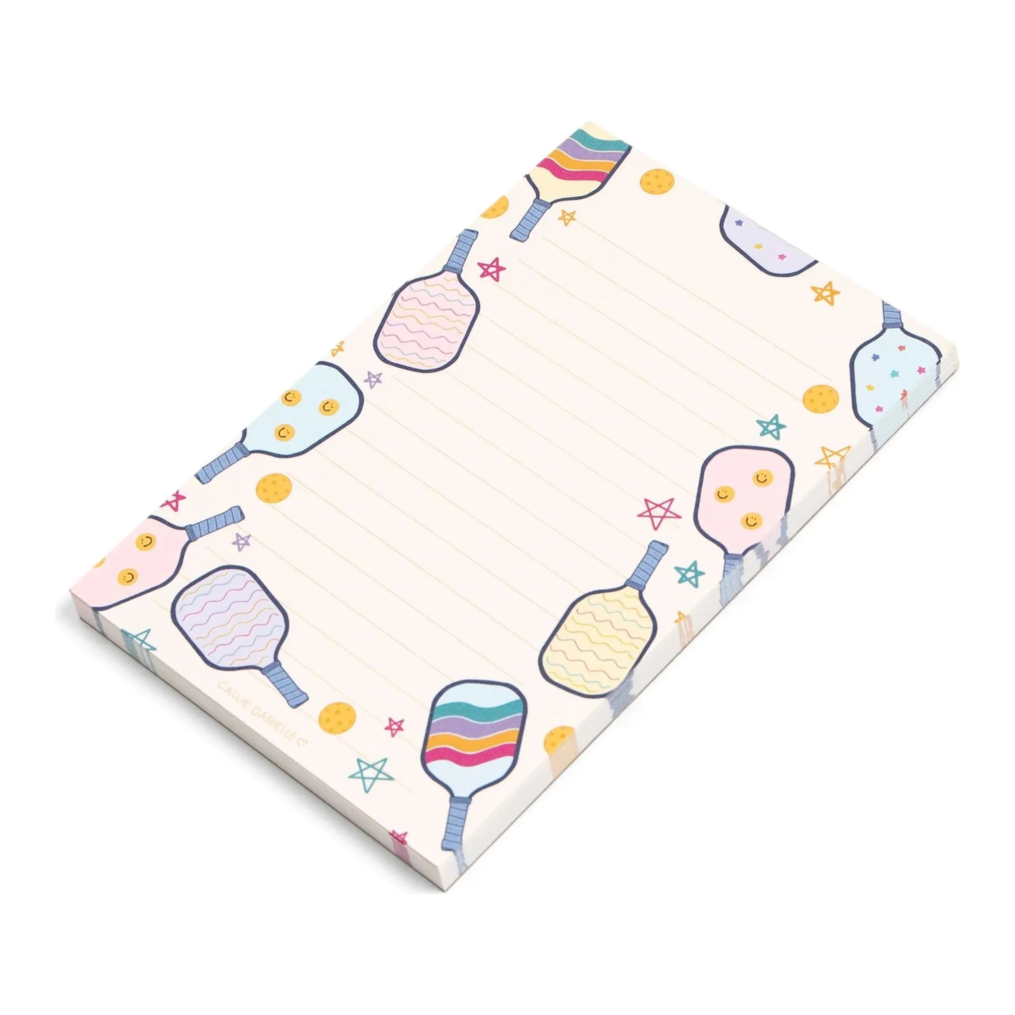 Pickleball Paddles Notepad