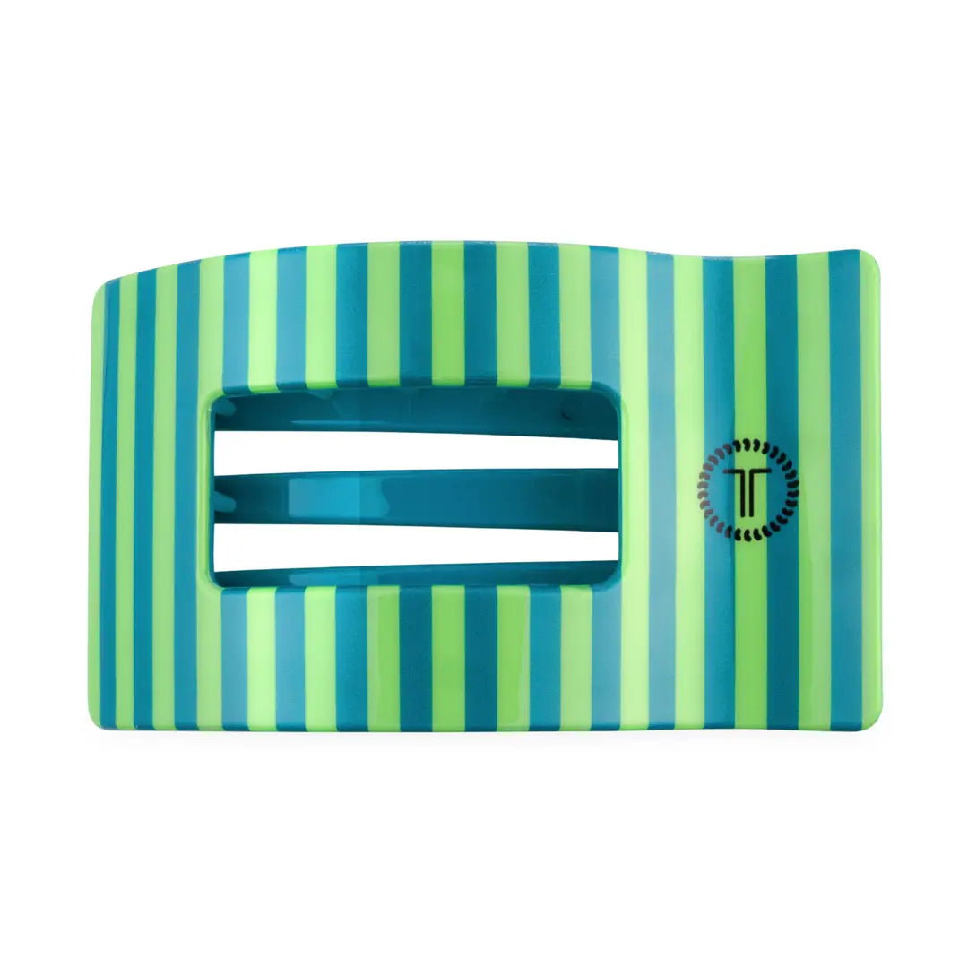 TELETIES Cabana Collection Flat Rectangle Hair Clips