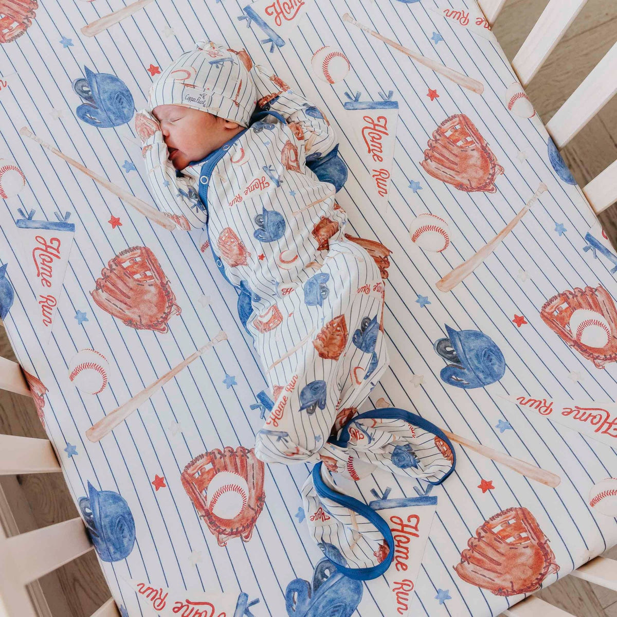 Newborn Knotted Gown All Star