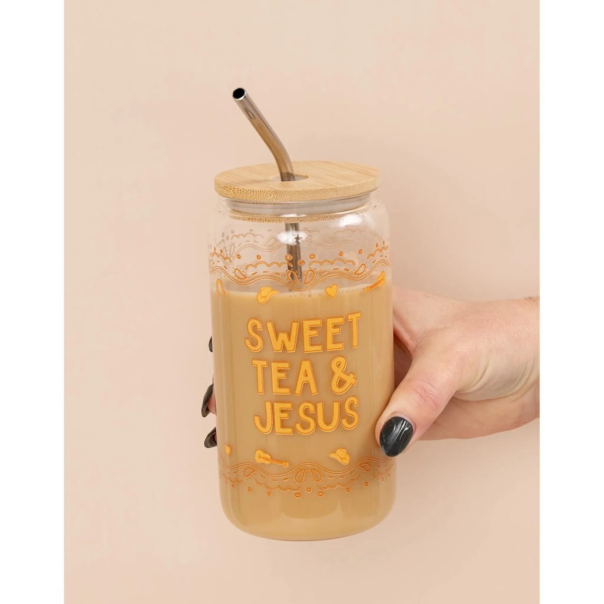 Try Jesus Tea Sweet Tea & Jesus Western Glass Can