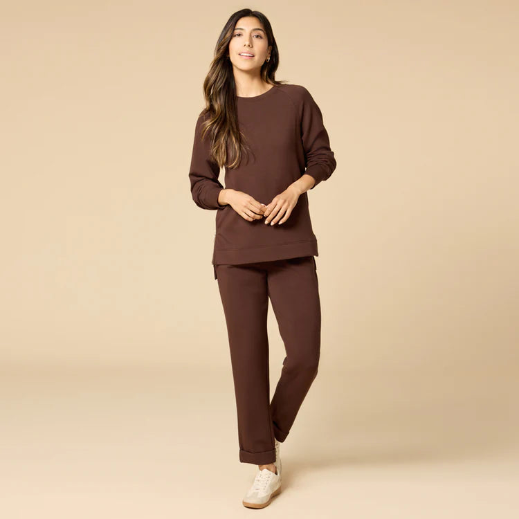 Softies DreamTech Crew Tunic with Side Zip & Ankle Cuff Pant