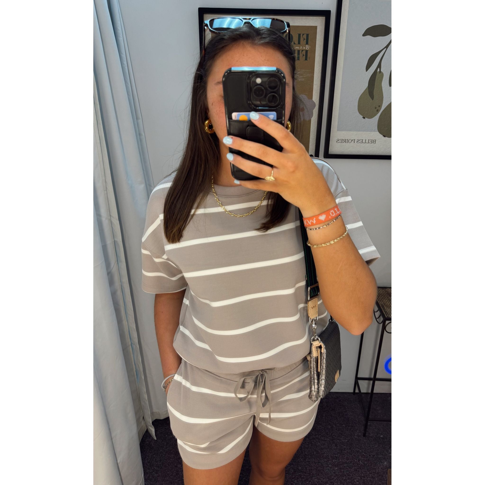 Striped Corrie Tee
