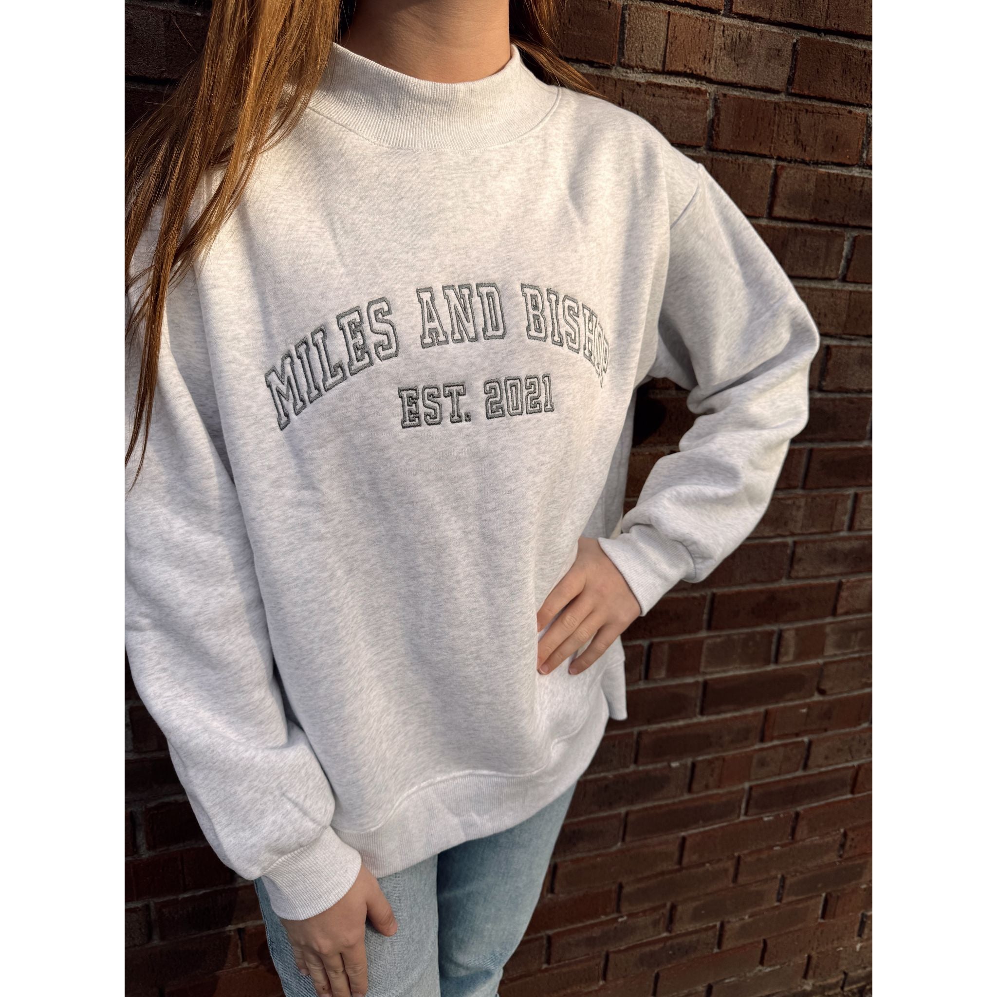 Miles & Bishop Mockneck Sweatshirt
