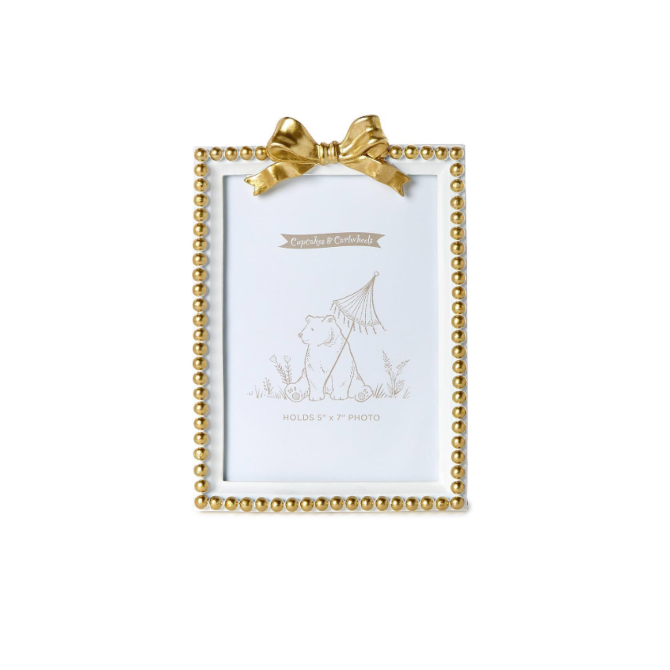Golden Bow Photo Frames - Sold Separately
