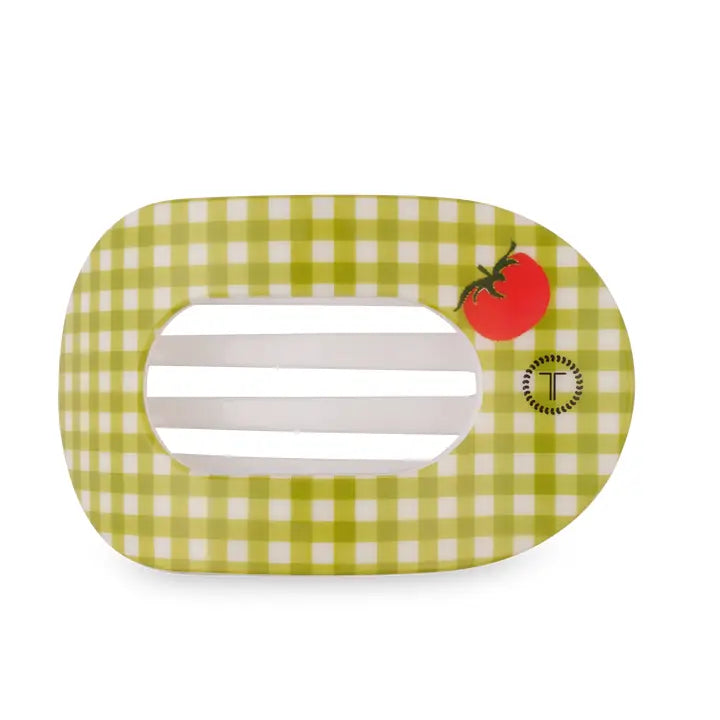 TELETIES Farmers Market Collection Flat Round Hair Clips