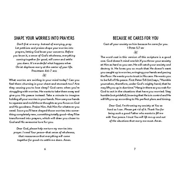 Worry Less, Pray More