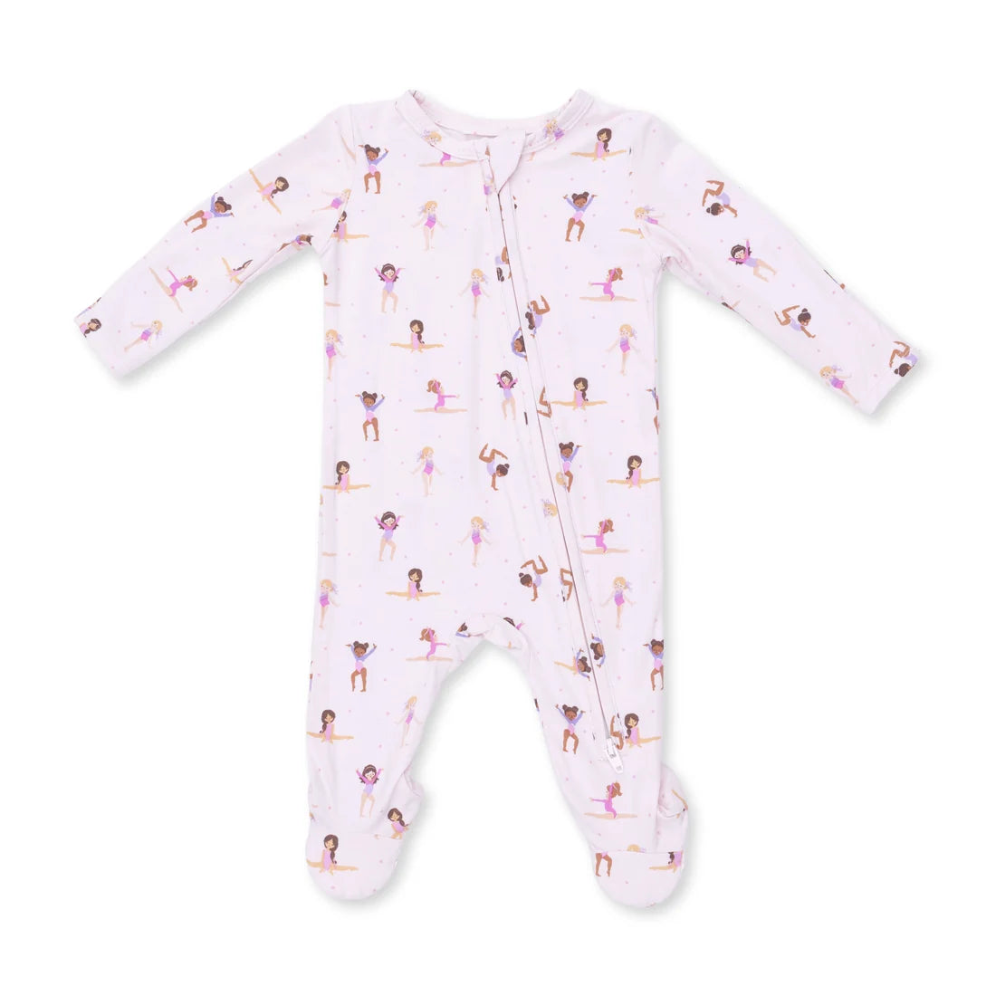 Tiny Tumblers 2 Way Zipper Footie