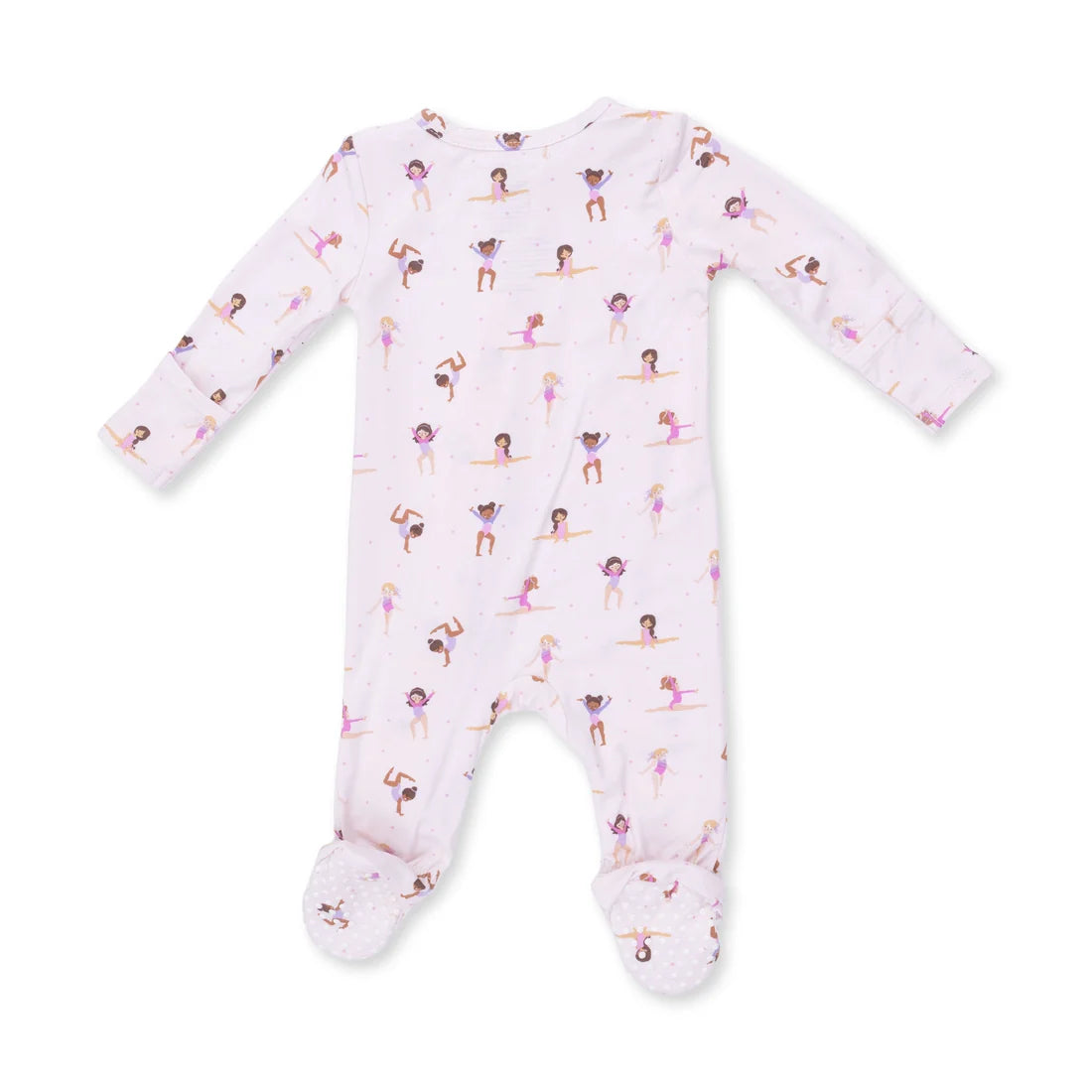 Tiny Tumblers 2 Way Zipper Footie