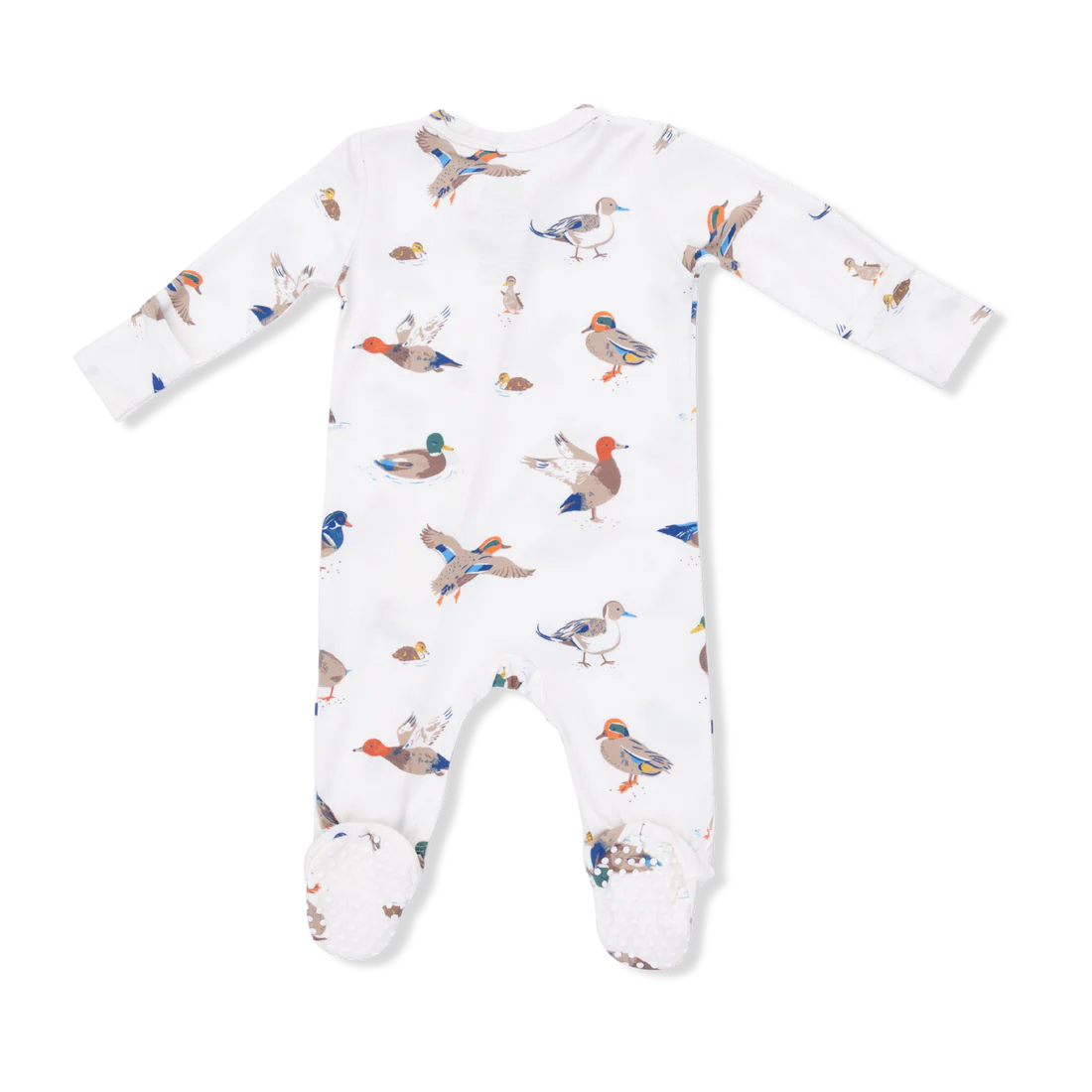 Ducks 2 Way Zipper Footie