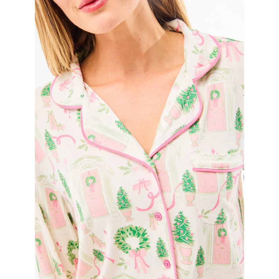 Charlotte Home For Christmas Pajama Set