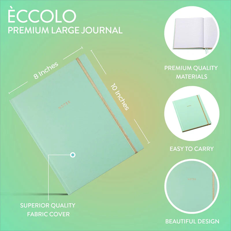 Sage Bookcloth Journal