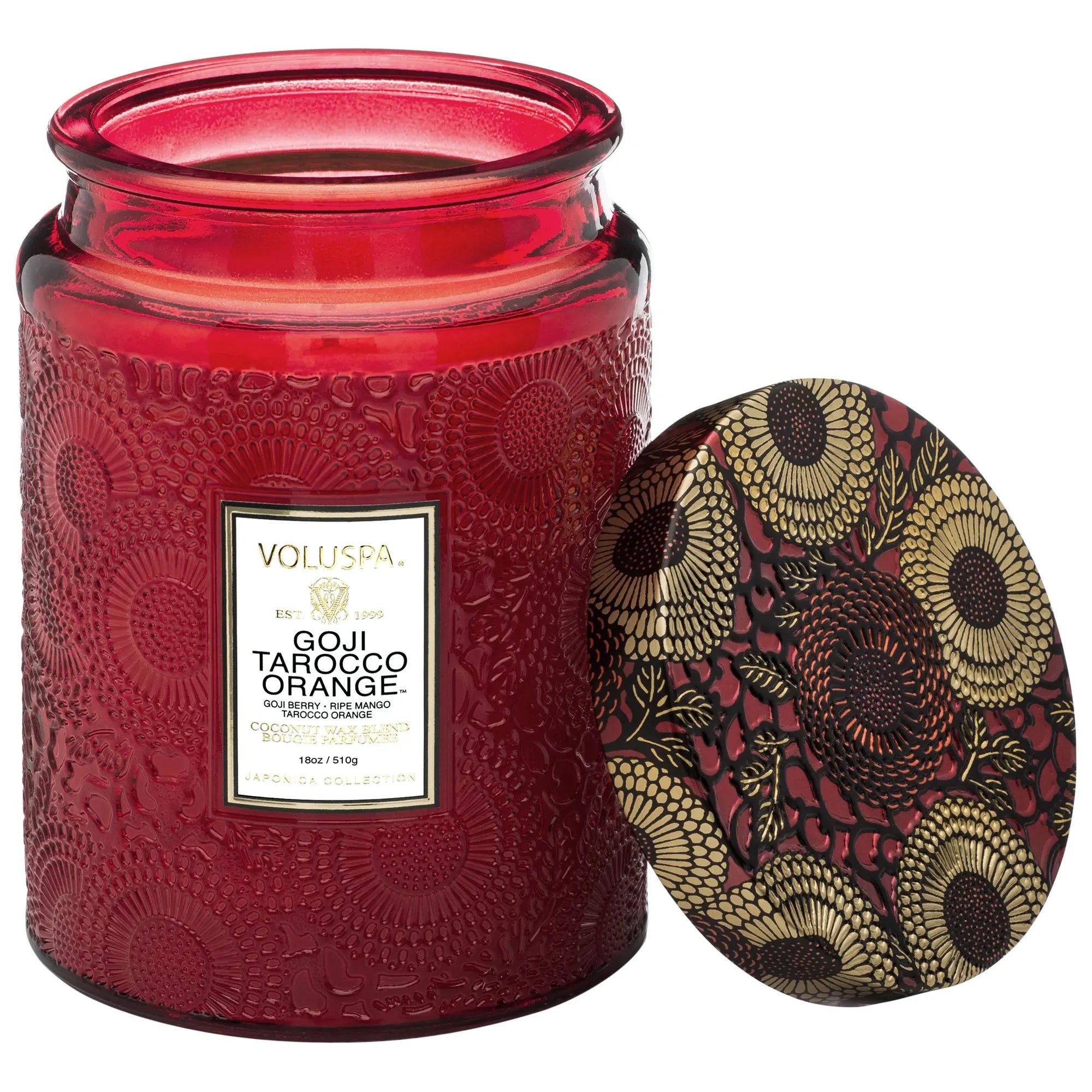 Goji Tarocco Orange 18oz Large Jar - Miles and Bishop